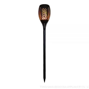 Solar Flame Torch, Outdoor Waterproof Flickering Flames Torches Landscape Decoration Lighting Dusk to Dawn Auto On/Off thumbnail-1