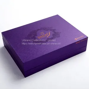 Custom High End Printed Cosmetic Skin Care Lution Packaging Paper Essential Oil Packaging Box 2 Bottles Essential Oil Gift Box With Gold Logo thumbnail-2