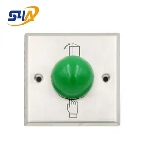 S4A Mini Mushroom Stainless Steel Exit Button EB-50 Switch for Door Access Controller thumbnail-2