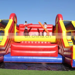 Inflatable Gladiator Joust Wipeout Game Outdoor Inflatable Carnival Games For Sale thumbnail-2