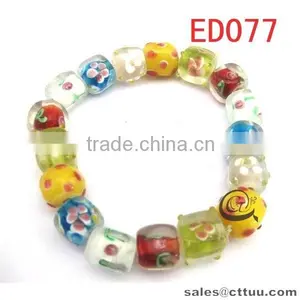 Cheap Christmas Gift Glass Bead Bracelet for Child thumbnail-6