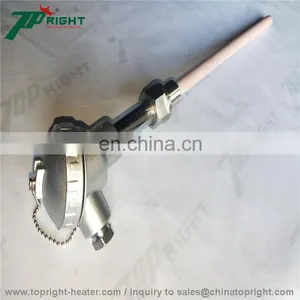 Theremocouple R Type in Ceramic Tube 30*120mm and Standard Thread thumbnail-3