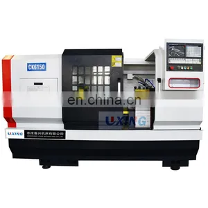 Semi Auto Horizontal CK6150 Machinery Automatic Flat Bed Cnc Lathe Machine thumbnail-3