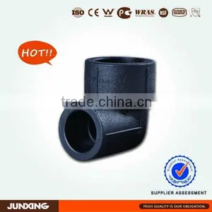 HDPE Drainage Pipe Pittings Elbow Tee Reducer and Flange Adaptor thumbnail-1