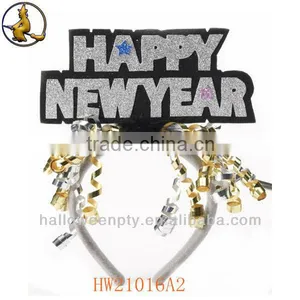 Cheap Wholesale Curly New Year Supply Headbands thumbnail-1