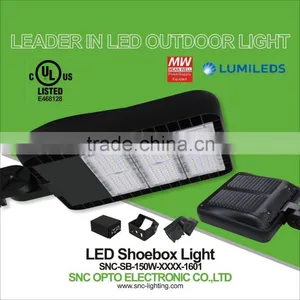 SNC Manufacturer New Top Quality UL CUL Led Shoebox Light 150W for Roadway Lighting thumbnail-1