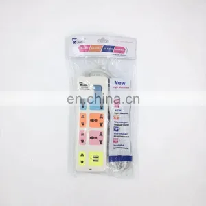 Multiple Power Socket 3m Wire Color Multi Outlet Electrical Extension Socket thumbnail-5