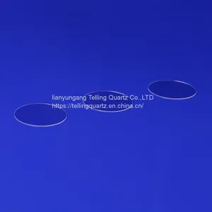 Quartz Plate Quarz Disk Quartz Glass Round Plate thumbnail-1