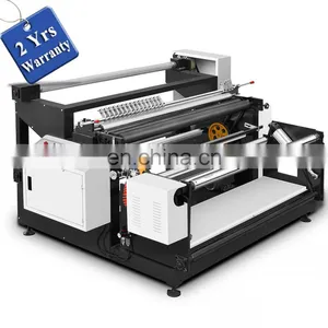 WDHC1600 Automatic Melt Blown Nonwoven Fabric Dotted Perforation Cutting and Rewinding Machine thumbnail-1