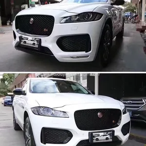 BT 2016-UP Jaguar F-PACE SC Front Bumper With Lumma Style Diffuser Combo thumbnail-3