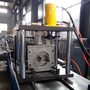 High Speed Customized Steel Metal Purlin Shelf Cold Roll Forming Machine Pillar Beam Upright Roll Forming Machine thumbnail-2