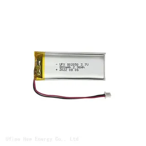 China Li-ion Cell Manufacturer Supply Cleansing Instrument Battery UFX 802050 800mAh 3.7V Li-po Battery thumbnail-5