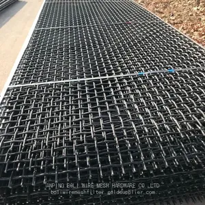 Crimped Wire Mesh for Mining Crusher Screen Wholesale High Quality Stainless Steel Crimped Mesh Screen 304 316 316L thumbnail-4
