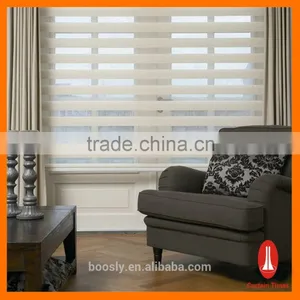 2015 Most Popular Home Decoration Motorized Zebra Roller Blind thumbnail-1
