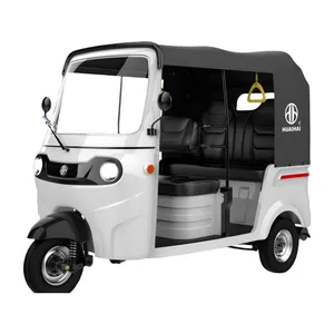 Hot Selling Indian Style Tuktuk Passenger Motortricycle 3 Wheeler 3-Wheel Gas Moped Scooter 200cc Engine Water Cooling With Passenger Carriage and Rain Canvas thumbnail-1