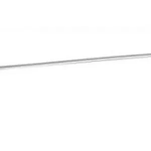 Towel Bar Bathroom Towel Shelf 304 Stainless Steel Single Towel Rack Model 6002 thumbnail-1