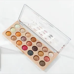 Factory Customizable 21 Color Eyeshadow Palette Cosmetics Private Label La Sombra De Ojos thumbnail-1