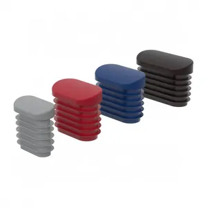 Curved Angled Top Incline Head Chair Tube Plug Oval thumbnail-1