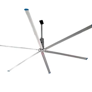 Factory Workshop Industrial Fan, Large Ceiling Fan, Floor Fan, High-efficiency Ventilation and Cooling, Station, Logistics Center thumbnail-3