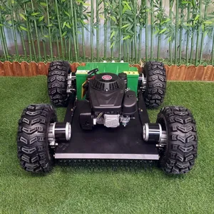 Vigorun Tech Green Petrol-Powered Industrial Grade 4-Stroke Self Propelled 4WD Robotic Lawn Mower With Tubeless Tires thumbnail-6