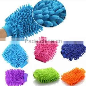 Microfiber Grooming Mitt Horse Equine Cleaning Gloves thumbnail-1