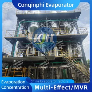 Industrial Evaporator for Wastewater Treatment Plant With High Salt Concentration Processing thumbnail-2