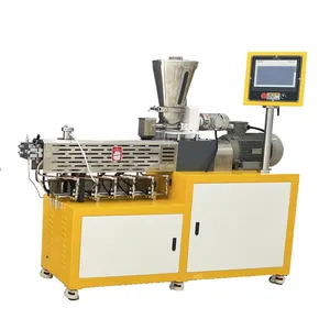 Laboratory Twin Screw Extrusion Pelletizing Line for Polymer Compounding Research and Material Development thumbnail-1