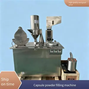 Semi-automatic Split Capsule Filling Machine, Chinese Herbal Powder Filling Machine, Fully Automatic Powder and Granule Quantitative Capsule Machine thumbnail-2