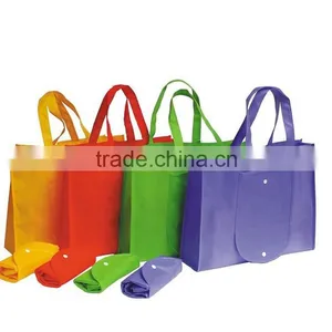 Eco-friendly Reusable Shopping Non Woven FoldingFabric Bag thumbnail-2