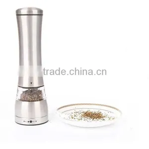 Factory Supply Adjustable Manual Stainless Steel Salt and Pepper Grinder (Pepper Mill) thumbnail-1