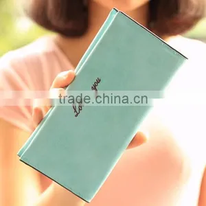 Beautiful Soft Nubuck Leather Women Wallet thumbnail-1