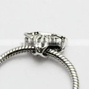 Creative Pdora Bracelet Accessories Anti-silver Large Hole Butterfly Shape Zinc Alloy Beads thumbnail-2