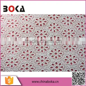 Polyester/Cotton Material China Manufacturer Water Soluble African Lace Fabric thumbnail-1