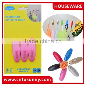 2016 Hot New Product Plastic Adhesive Wall Hook thumbnail-6