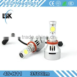 NEWEST 4S LED Headlight! Powerful 3500LM 35W H11 Power Led Headlight Kit Made in CHINA thumbnail-3