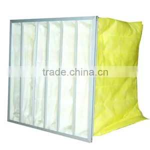 Yellow Medium Efficiency Bag Filter for Clean Room thumbnail-1