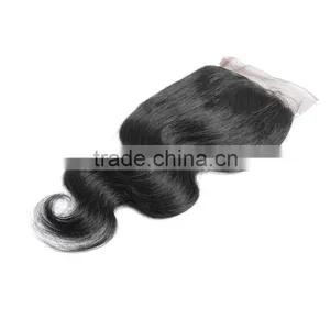 Best Selling Brazilian Human Hair U Part Hair Lace Closure thumbnail-5