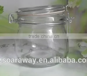 Eco-friendly Feature Glass Airtight Jar Glass Material Container for Honey thumbnail-2