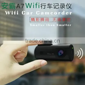 2015 New Model 1080P WiFi Car DVR Camera With Ambarella A7LA55 Chipset + OV4689 CMOS Sensor thumbnail-6
