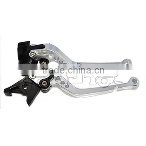 BJ-LS-003 Sliver Cnc Adjustable Motorcycle Pulsar 220 Brake Clutch Lever thumbnail-2