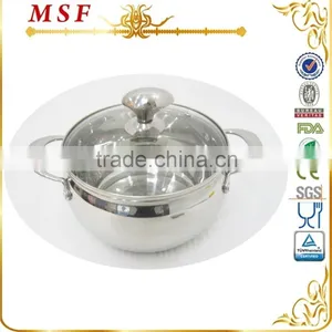 2.6L Mini Pot Induction Bottom Stainless Steel Pot thumbnail-1