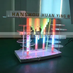 High Quality Acrylic Bar Table With LED Lights,bar Table for Bar thumbnail-6