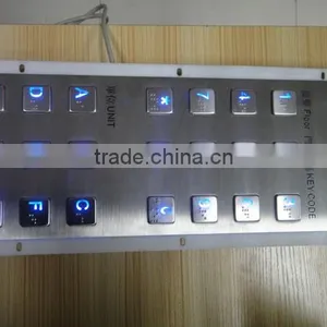 Hot Sale Backlight Backlit Metal Keyboard thumbnail-3