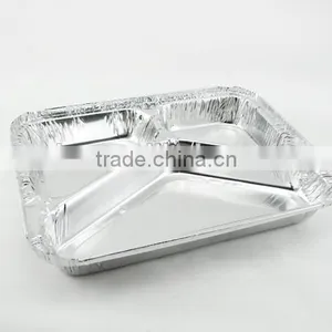 Three Compartment Carry-out Pan With Board Lid thumbnail-1