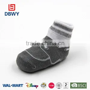 108N Shoe Pattern Design Top Quality Cotton Baby Socks thumbnail-1