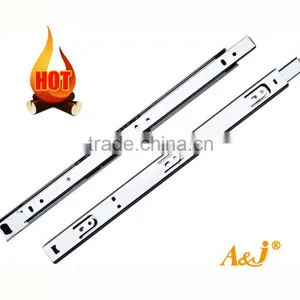 Wholesale Telescopic Drawer Channel Price 27mm 2 Fold Full Extension Slides thumbnail-1