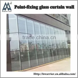 Stainless Spider Point Supported Glass Curtain Wall thumbnail-1