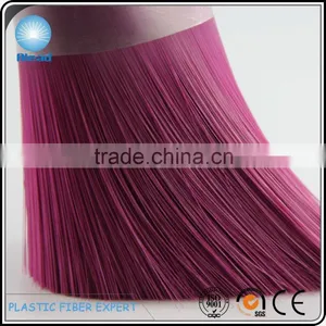 0.23mm Dark Pink Brilliant PET Brush Fiber thumbnail-4