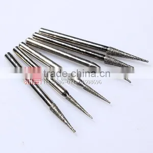 Yiyan Diamond Coated Burs Lapidary Rock Shaping Jewelers Tools Diamond Coated Rotary Bits thumbnail-4