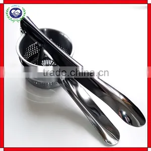 Top Rated Premium Stainless Steel Baby Food Strainer Potato Masher thumbnail-4